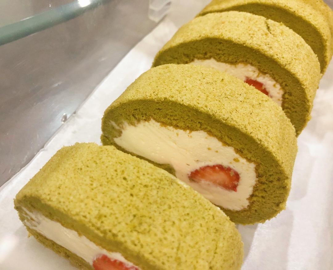 日式抹茶蛋糕卷