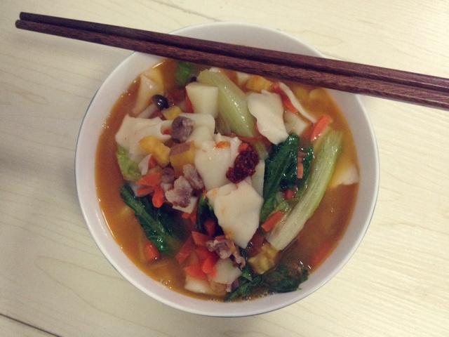 新疆汤饭（揪片子）附揪面片图解