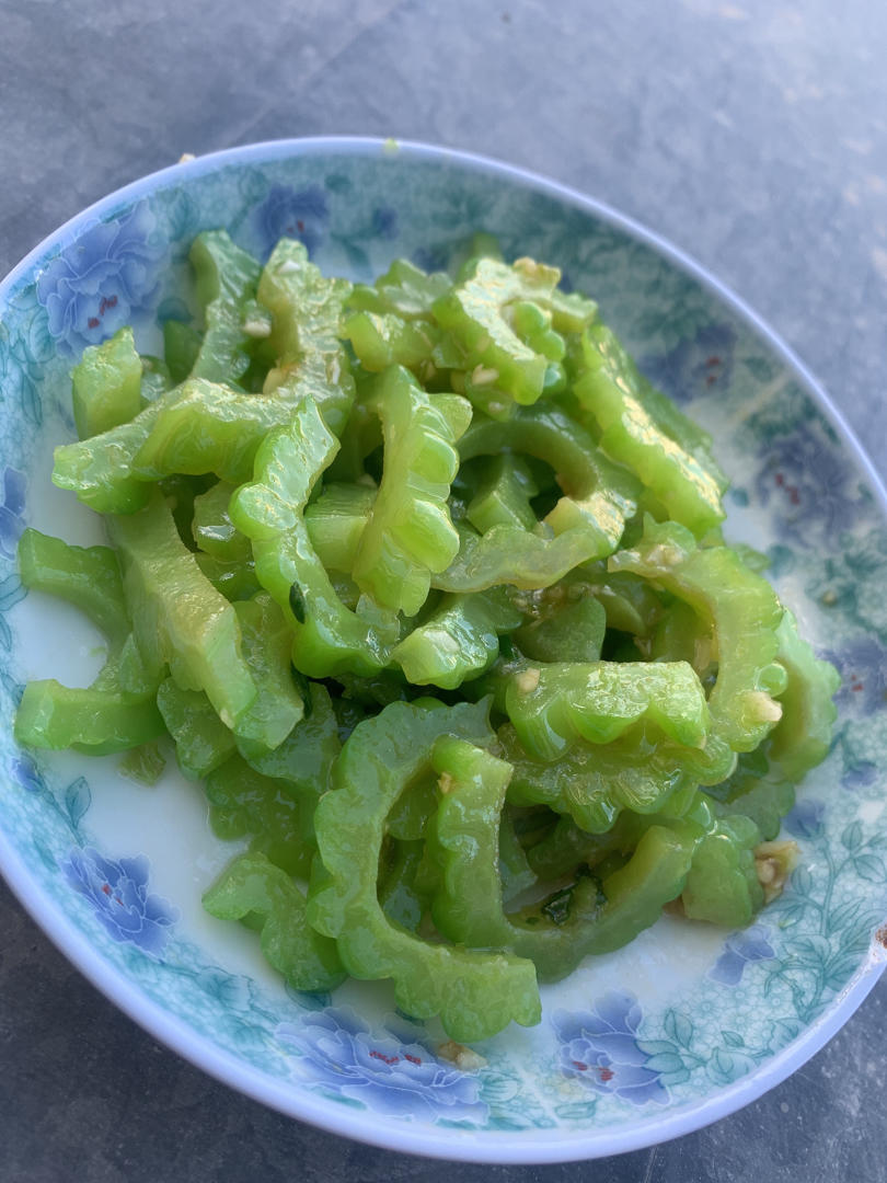 凉拌苦瓜