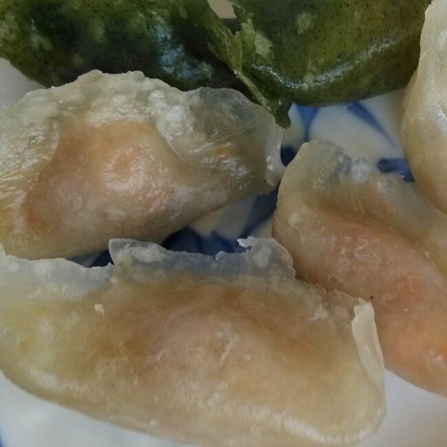 水晶白菜蒸饺