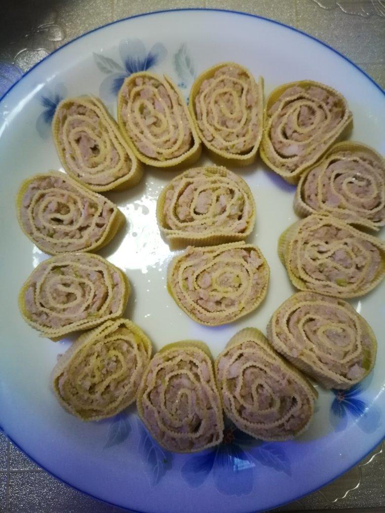 豆腐皮肉卷