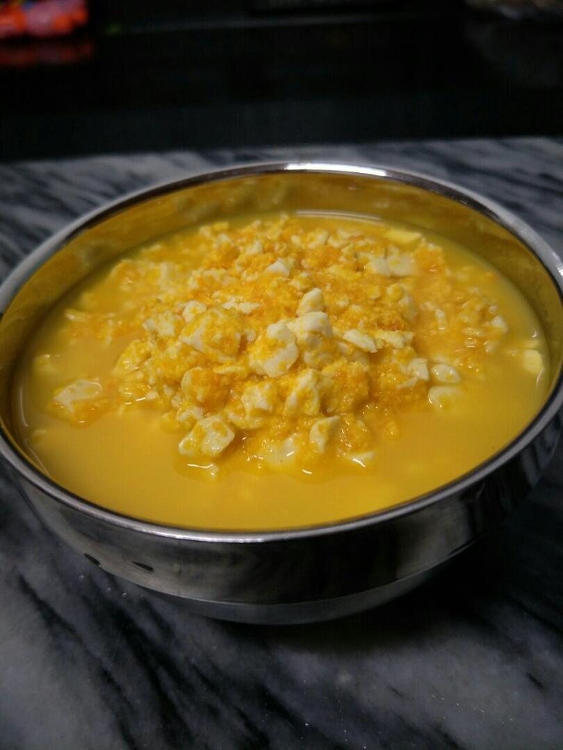 8m+豆腐蛋黄糊（宝宝辅食）