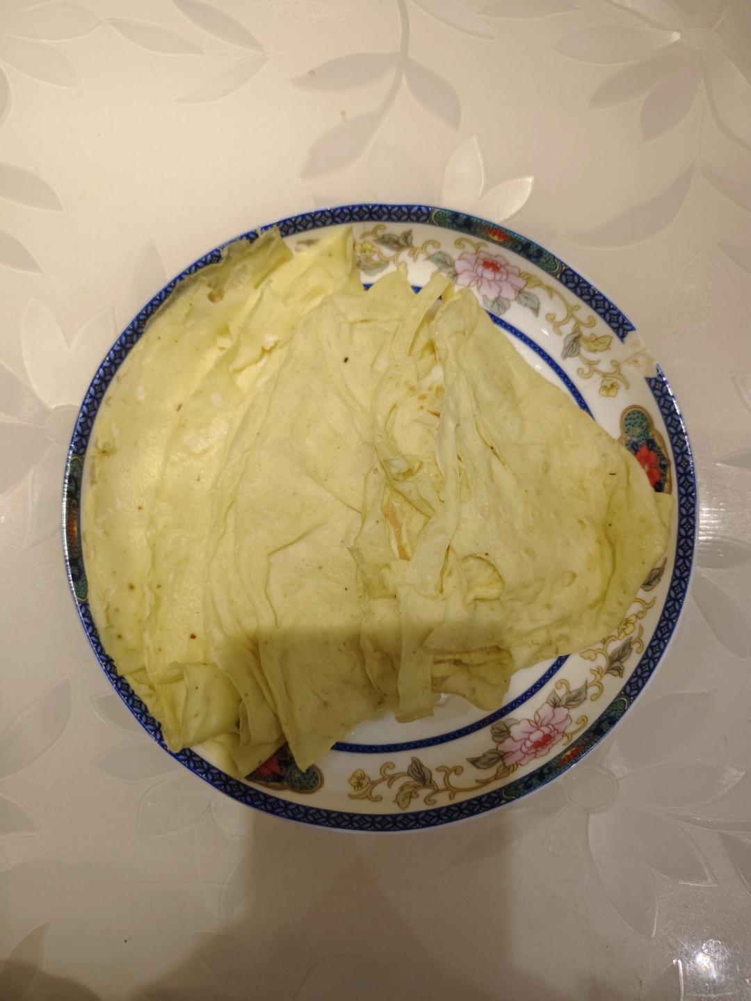 葱花鸡蛋饼