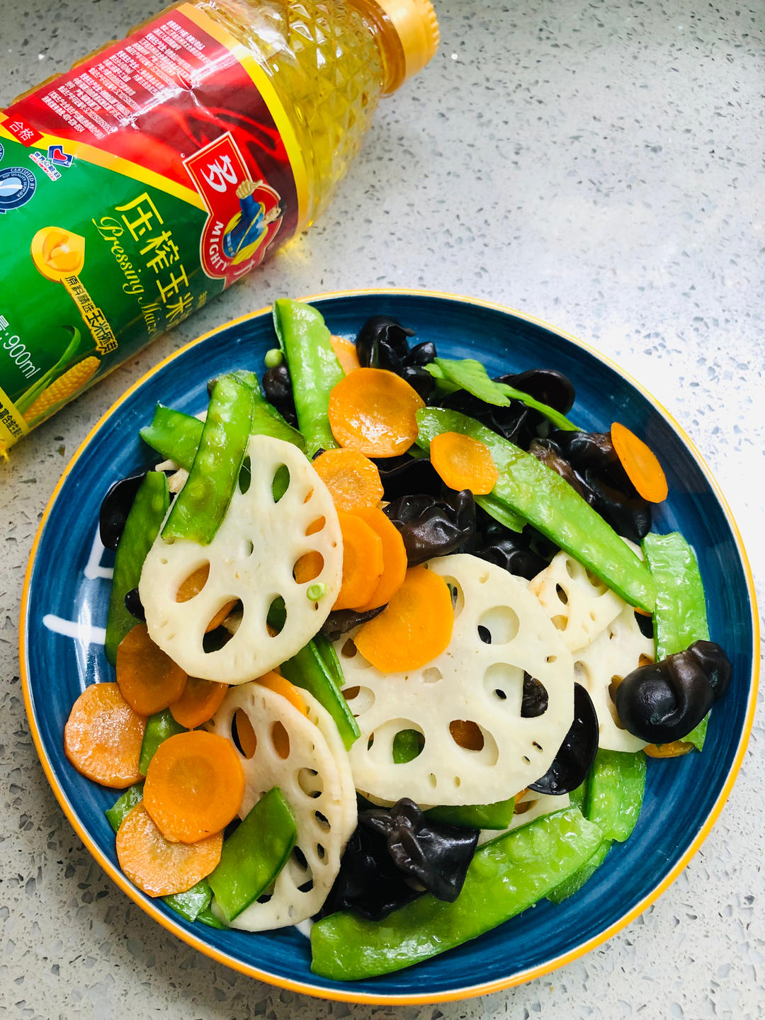 好吃好看的荷塘小炒