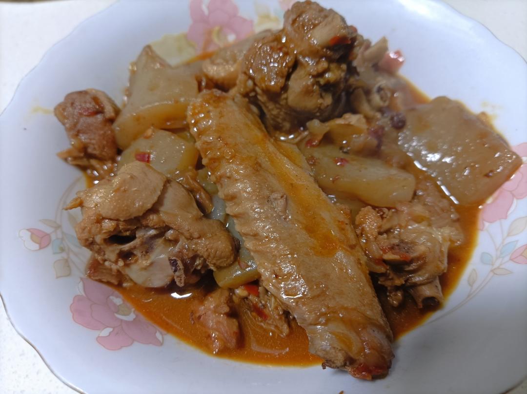 【魔芋啤酒烧鸭 】简单易学 家常版 四川下酒菜 魔芋烧鸭子