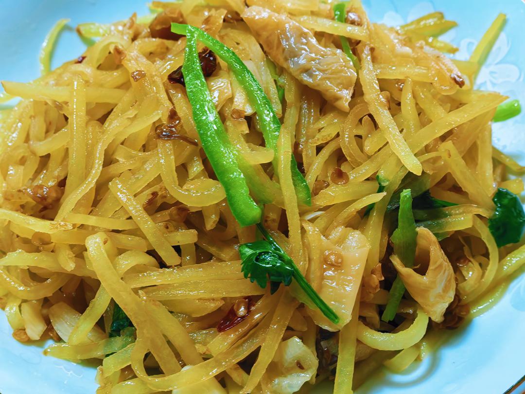 酸辣土豆丝的家常做法 超级下饭