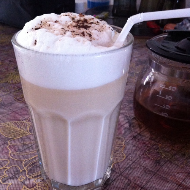 yuy30做的泡沫奶茶