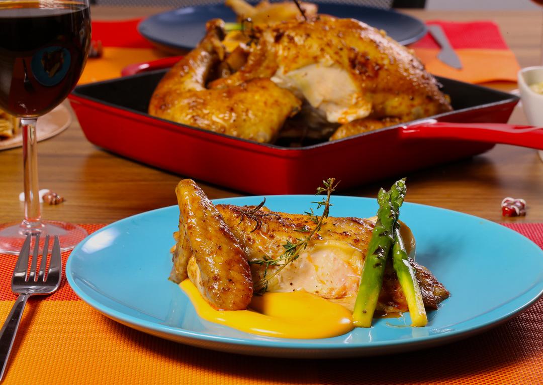 圣诞烤鸡的做法