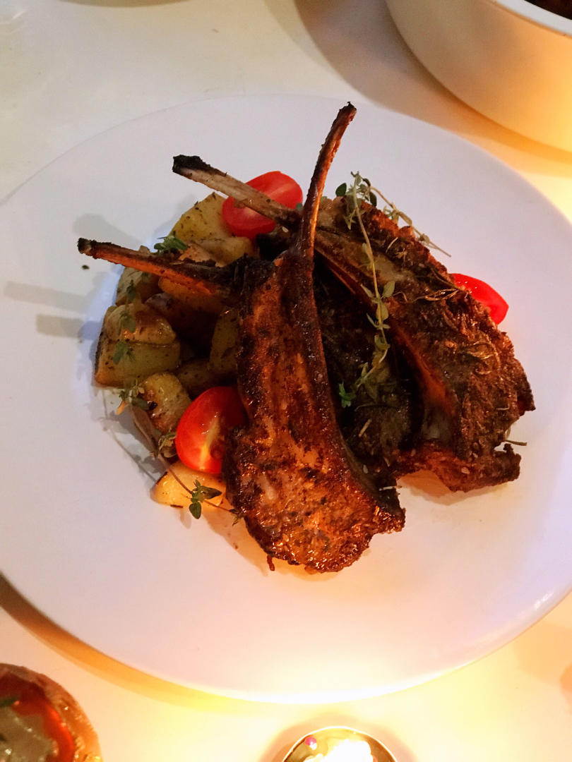 蒜香黄油孜然烤羊排