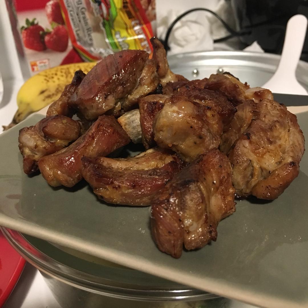 锡纸烤排骨