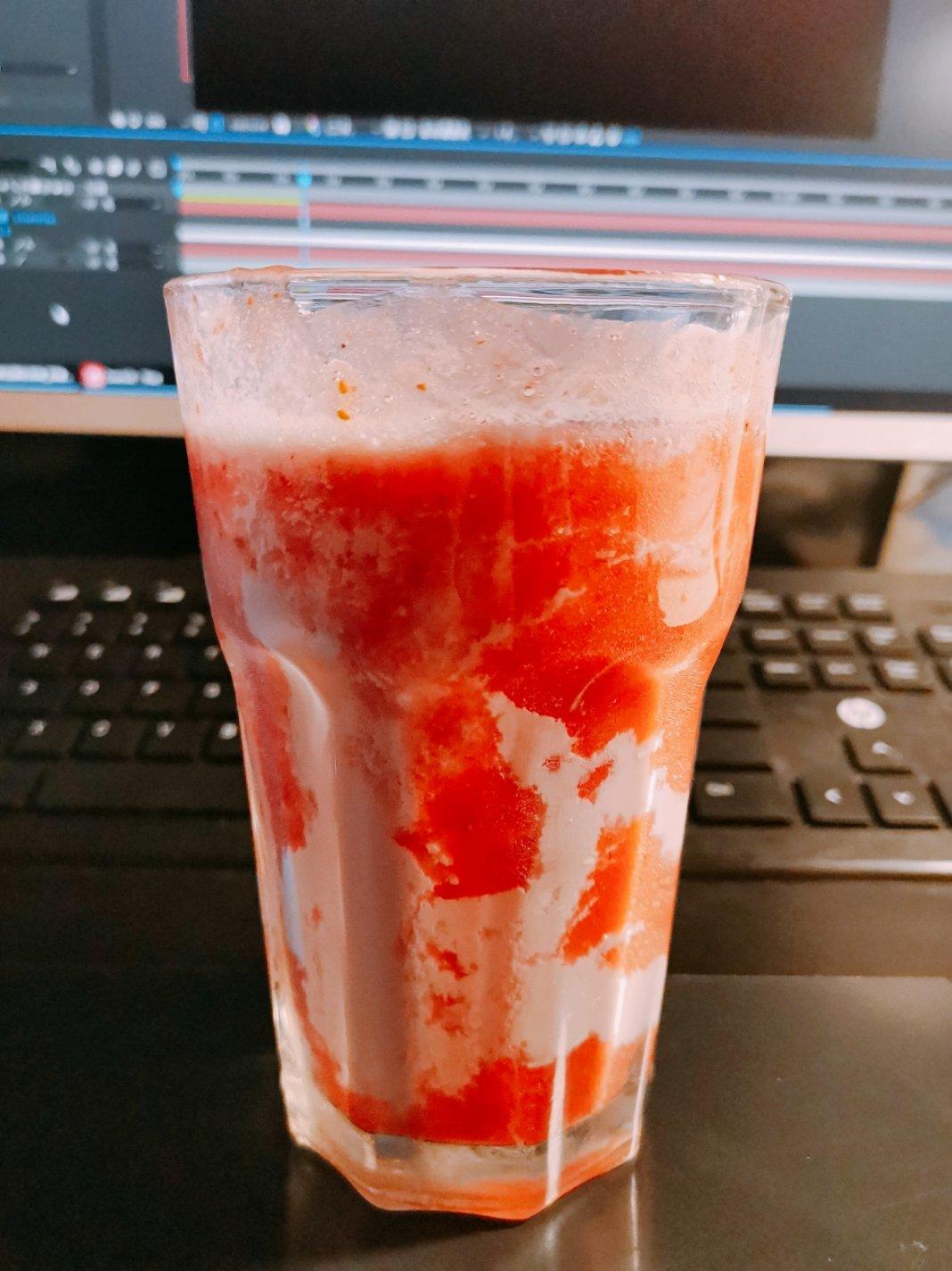 🍓火爆ins的草莓牛奶🥛
