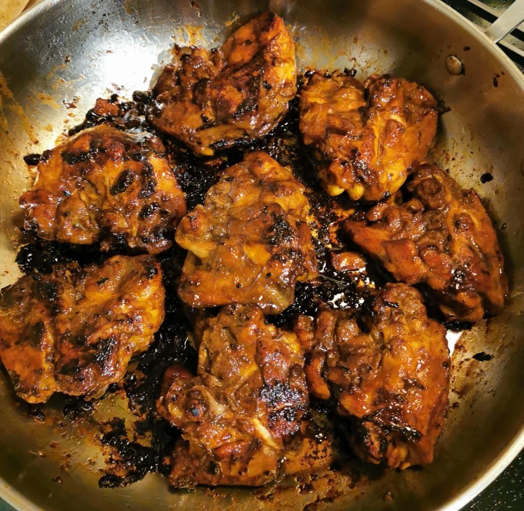 香煎鸡腿肉