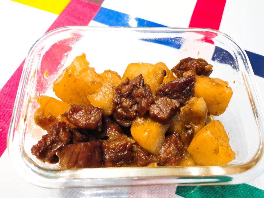 土豆炖牛肉，多吃肉御寒