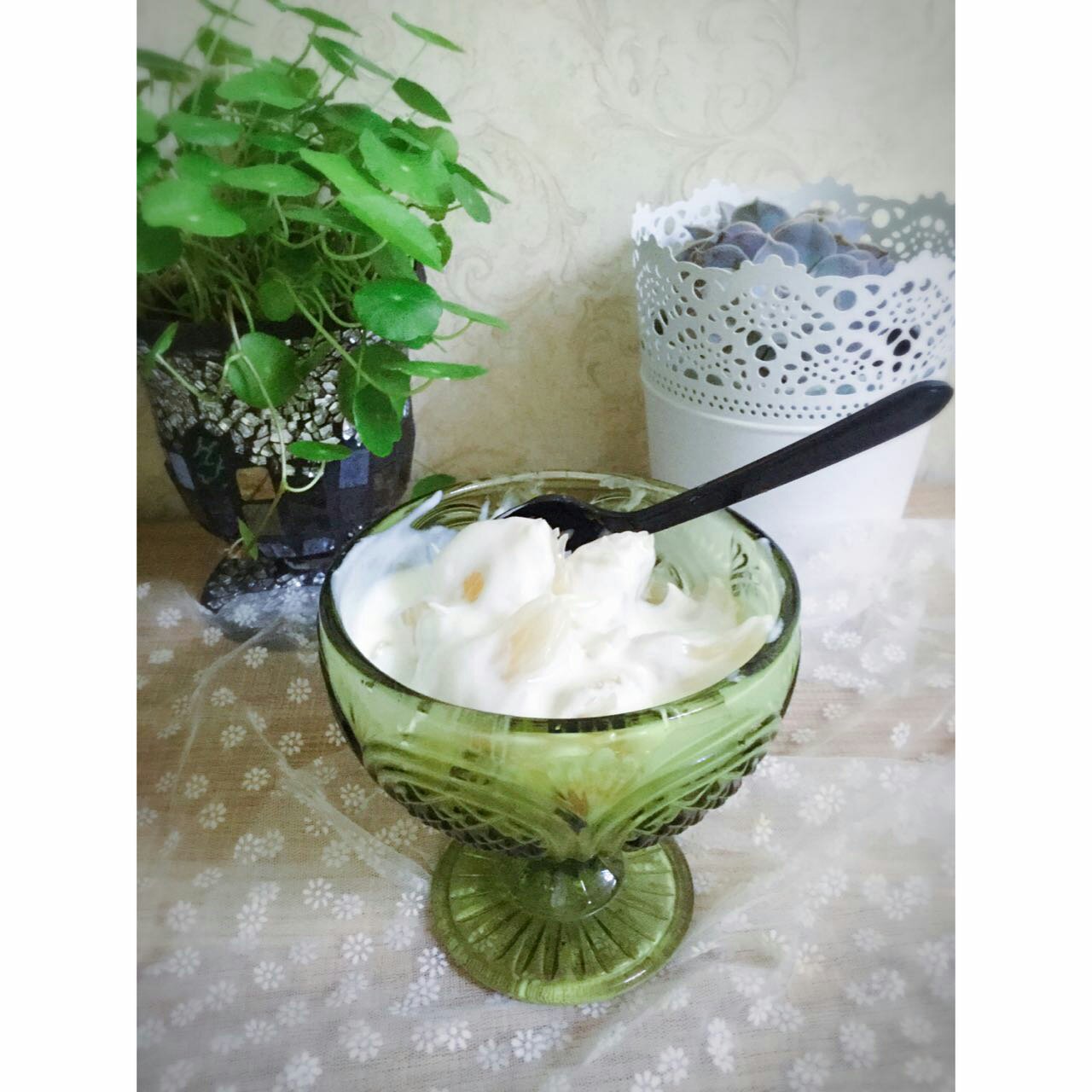 酸奶拌柚子（冰山晒雪）