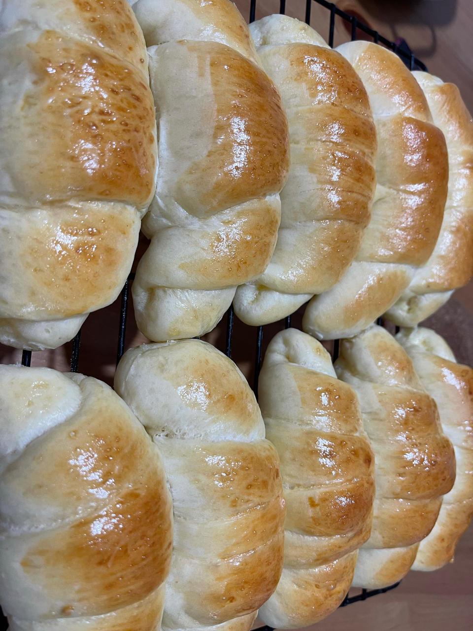 日式海盐牛角面包