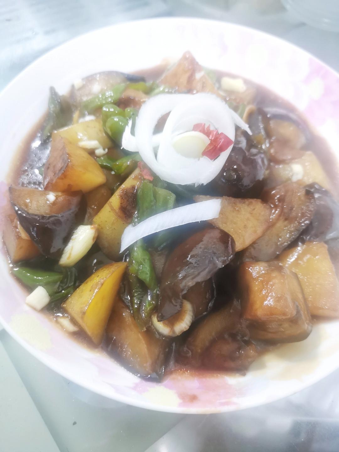 超级下饭的地三鲜