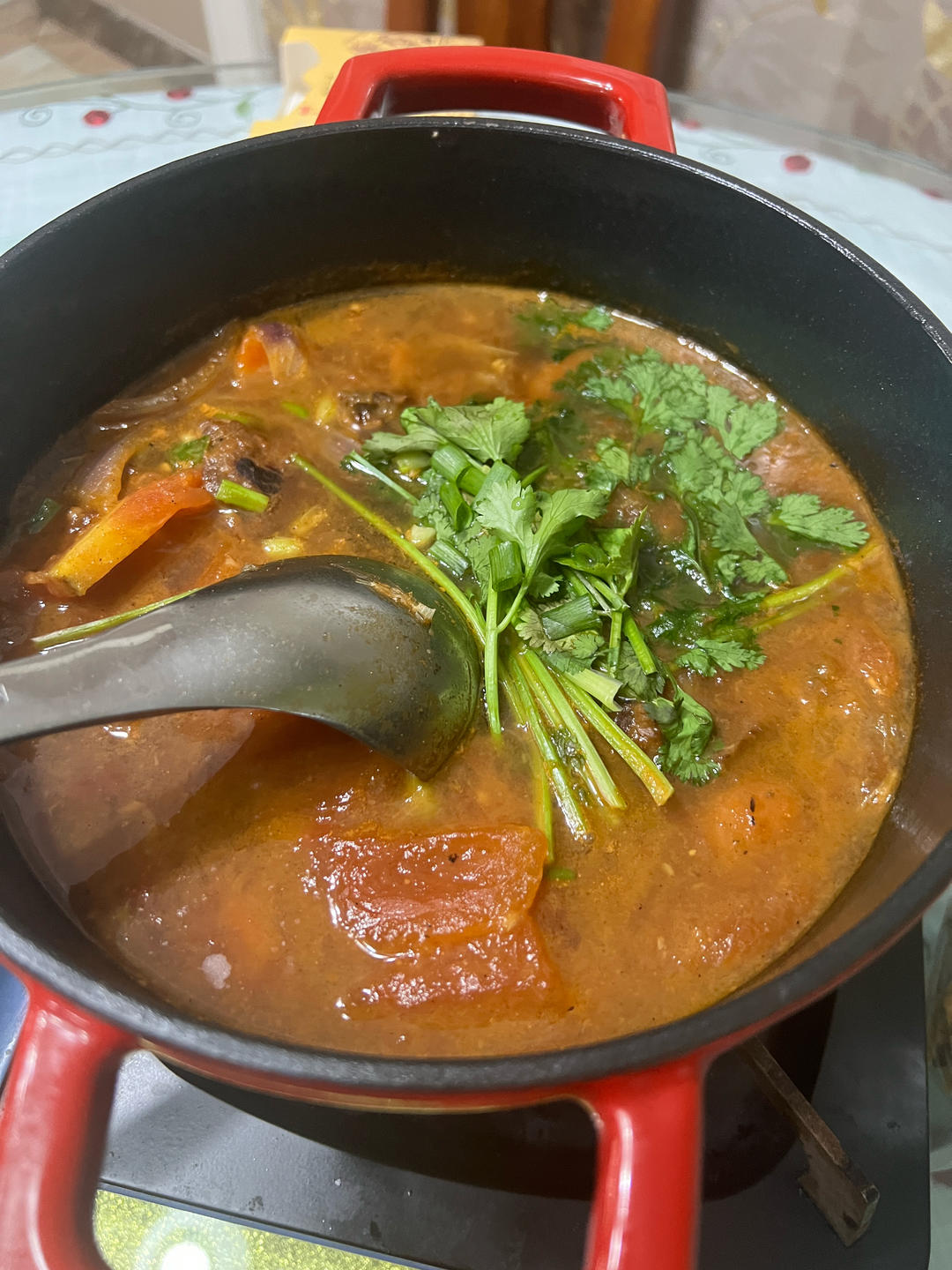 番茄土豆炖牛腩