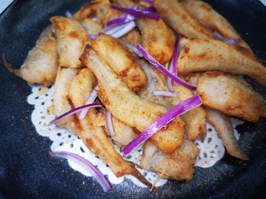 椒盐九肚鱼的做法