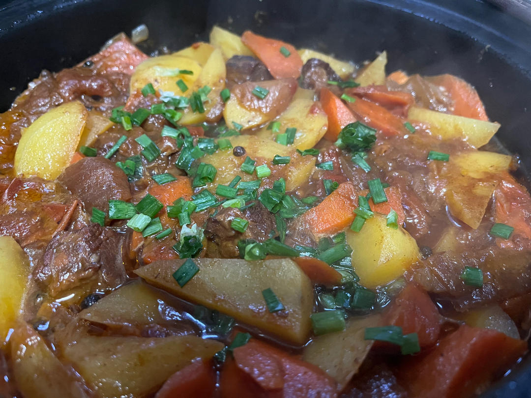 番茄土豆炖牛腩