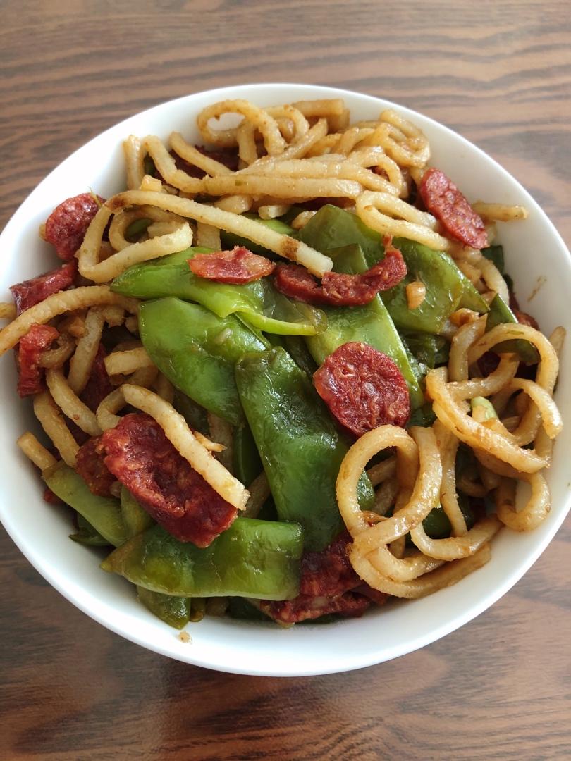 手把手教你做老北京扁豆焖面，食材简单味道绝佳