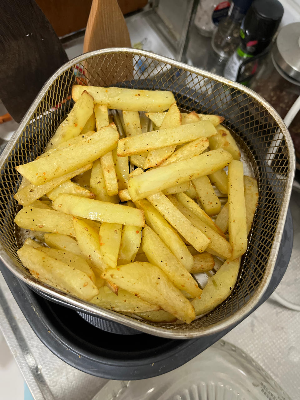 空气炸锅薯条（不冷冻，不水煮，不过夜，全网最简单）