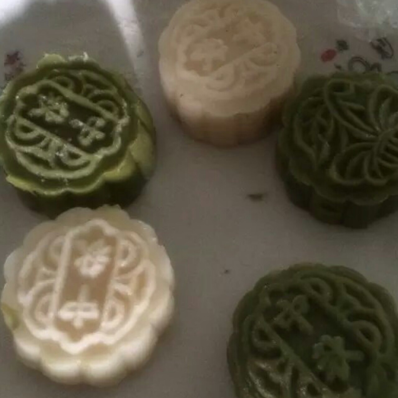 冰皮豆沙月饼