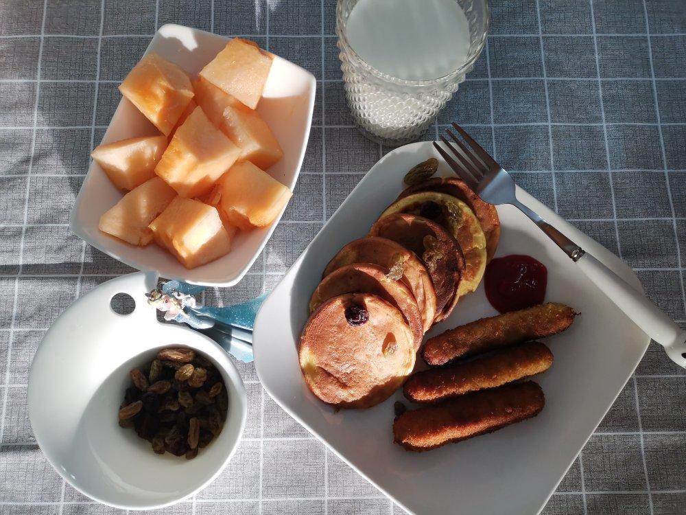 快手无油酸奶松饼