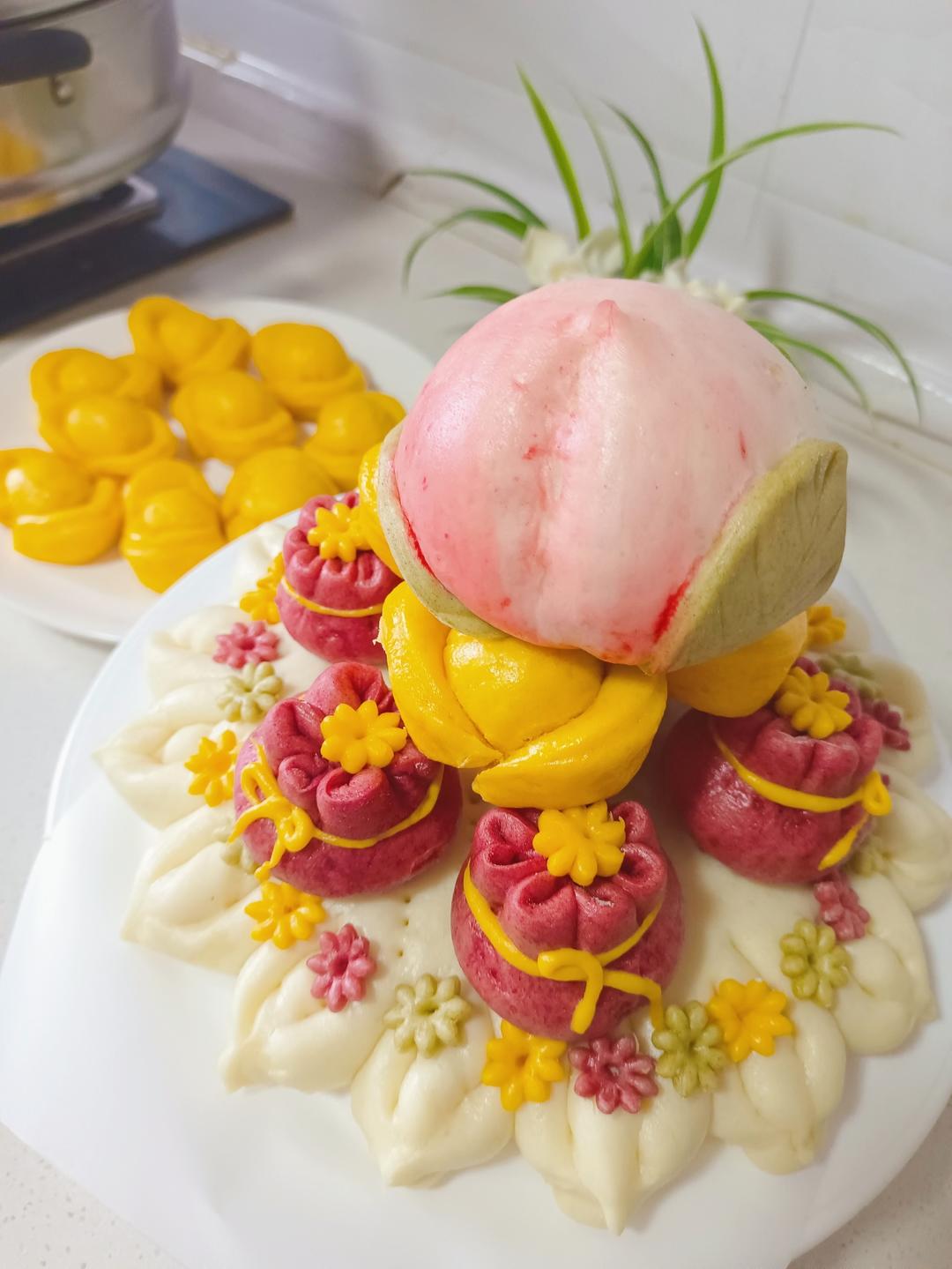 多巴胺果蔬馒头