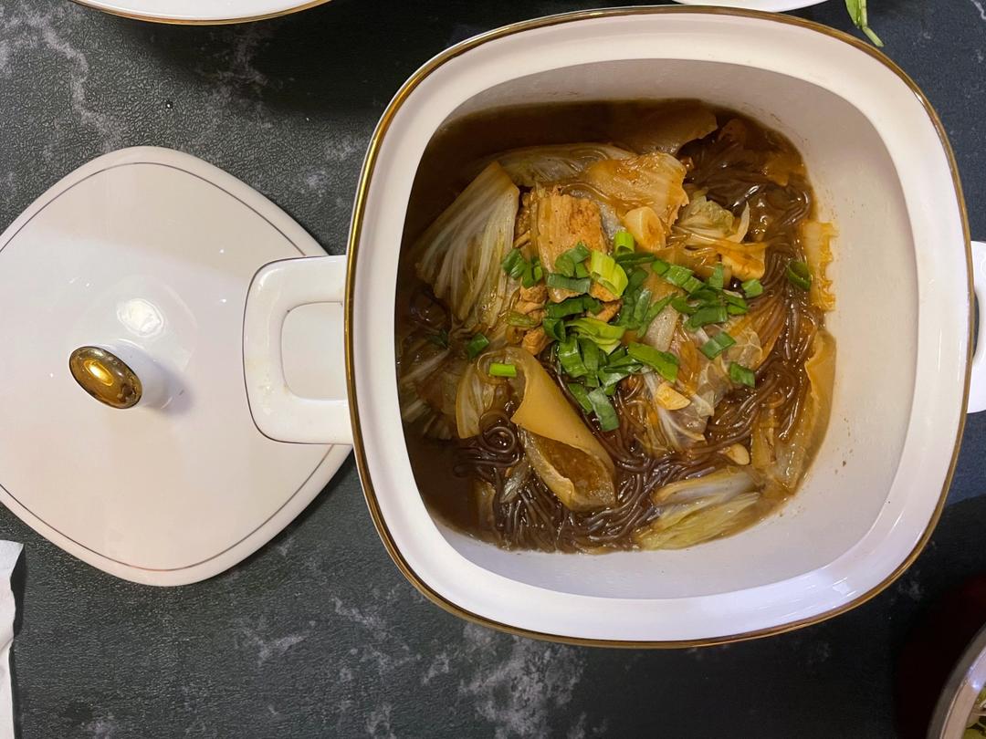 猪肉白菜炖粉条