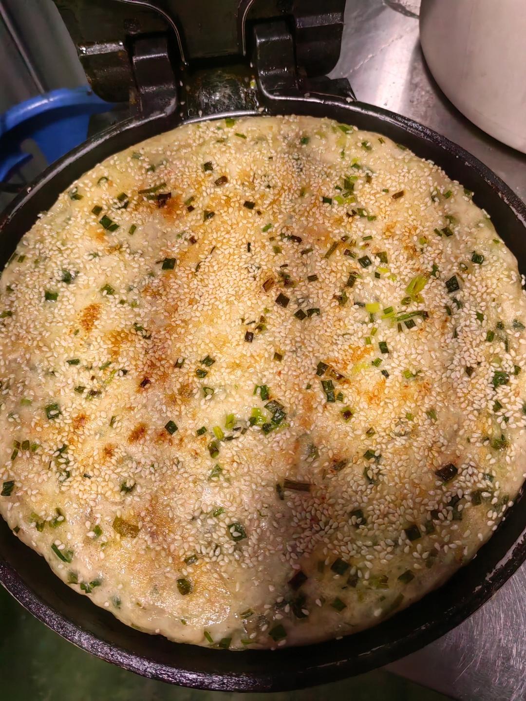 无需揉面超简单！老上海羌饼