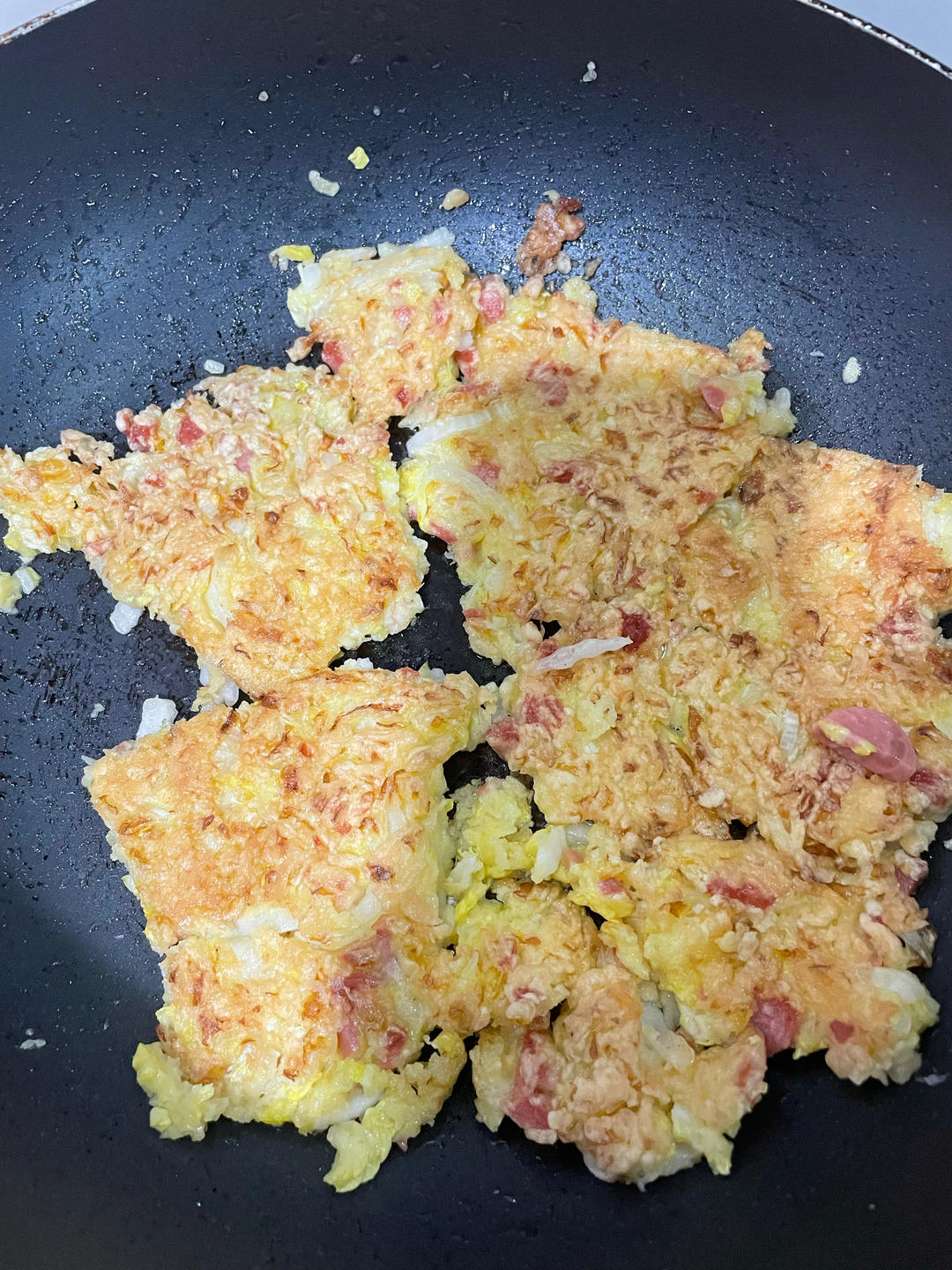 白菜鸡蛋早餐饼