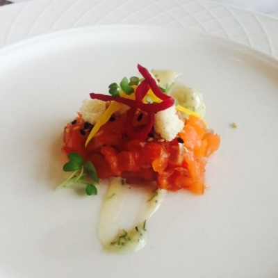 烟熏三文鱼沙拉