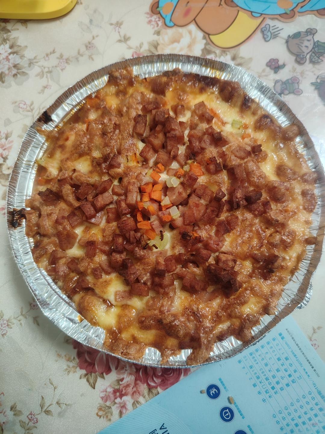 空气炸锅芝士焗饭