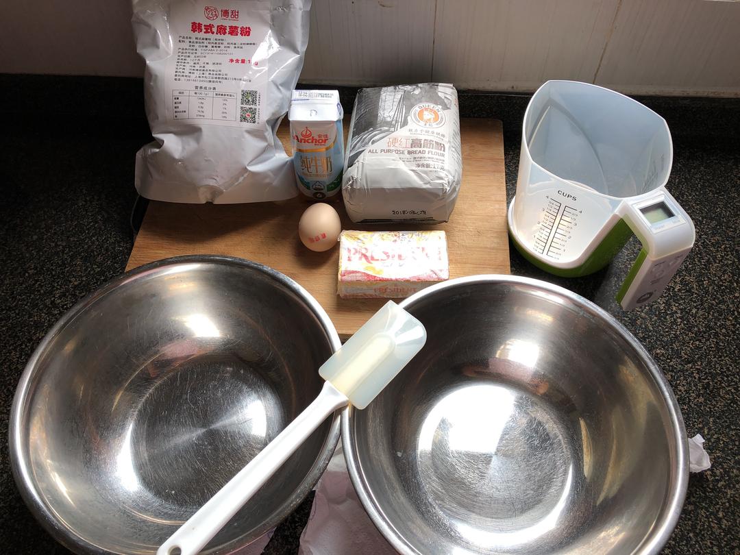 纯奶手撕吐司的做法 步骤1