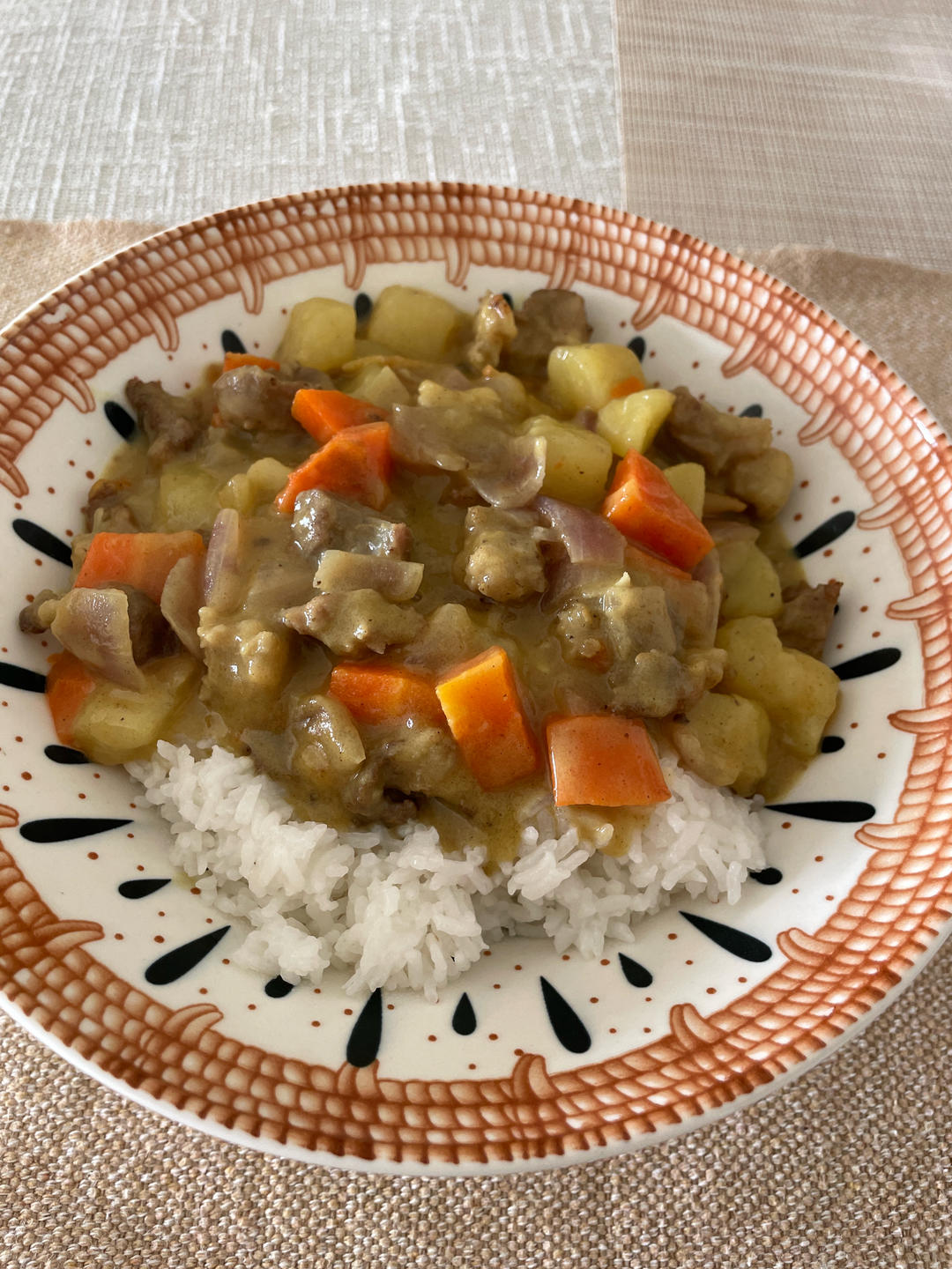 咖喱牛肉土豆