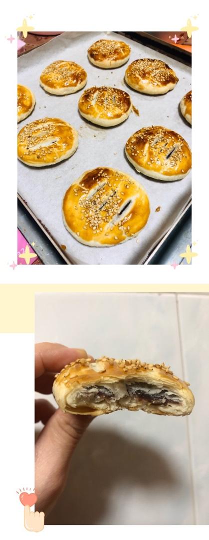 红豆酥饼