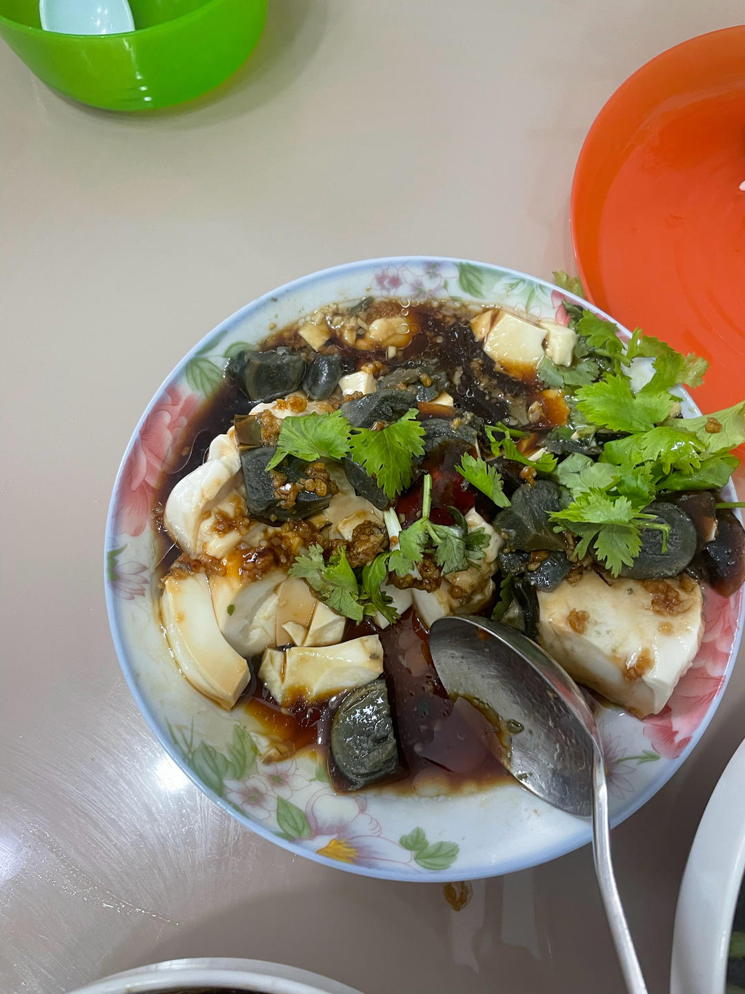 【最佳CP～】凉拌皮蛋豆腐✨