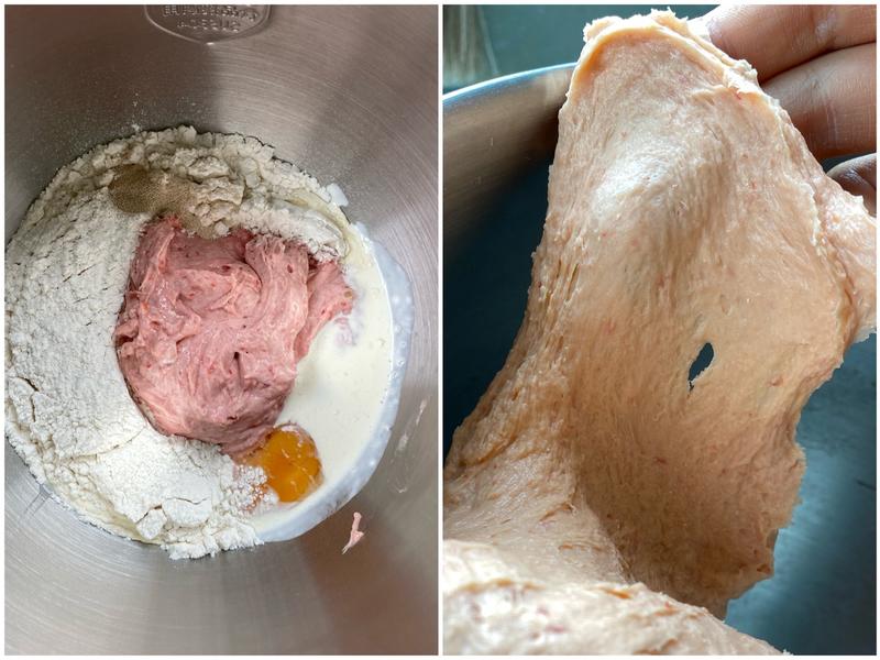 纯奶手撕吐司的做法 步骤1