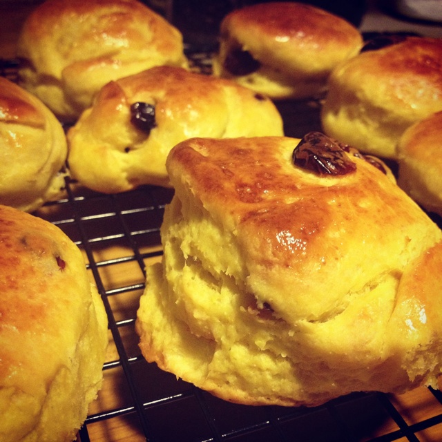 南瓜蔓越莓司康