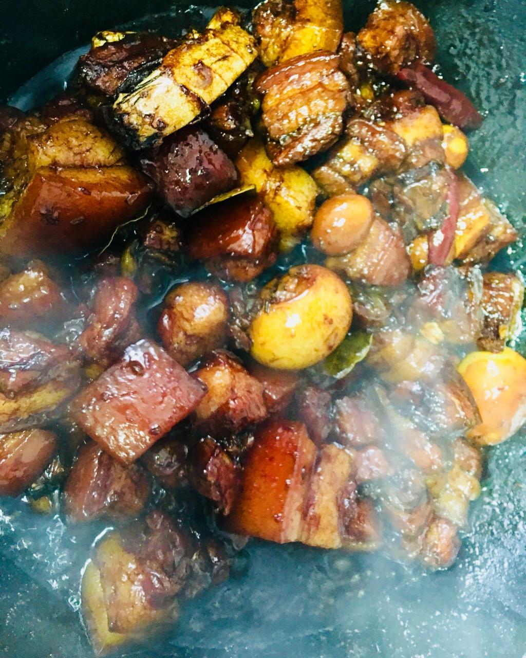 其实也不是很难的红烧肉烧蛋