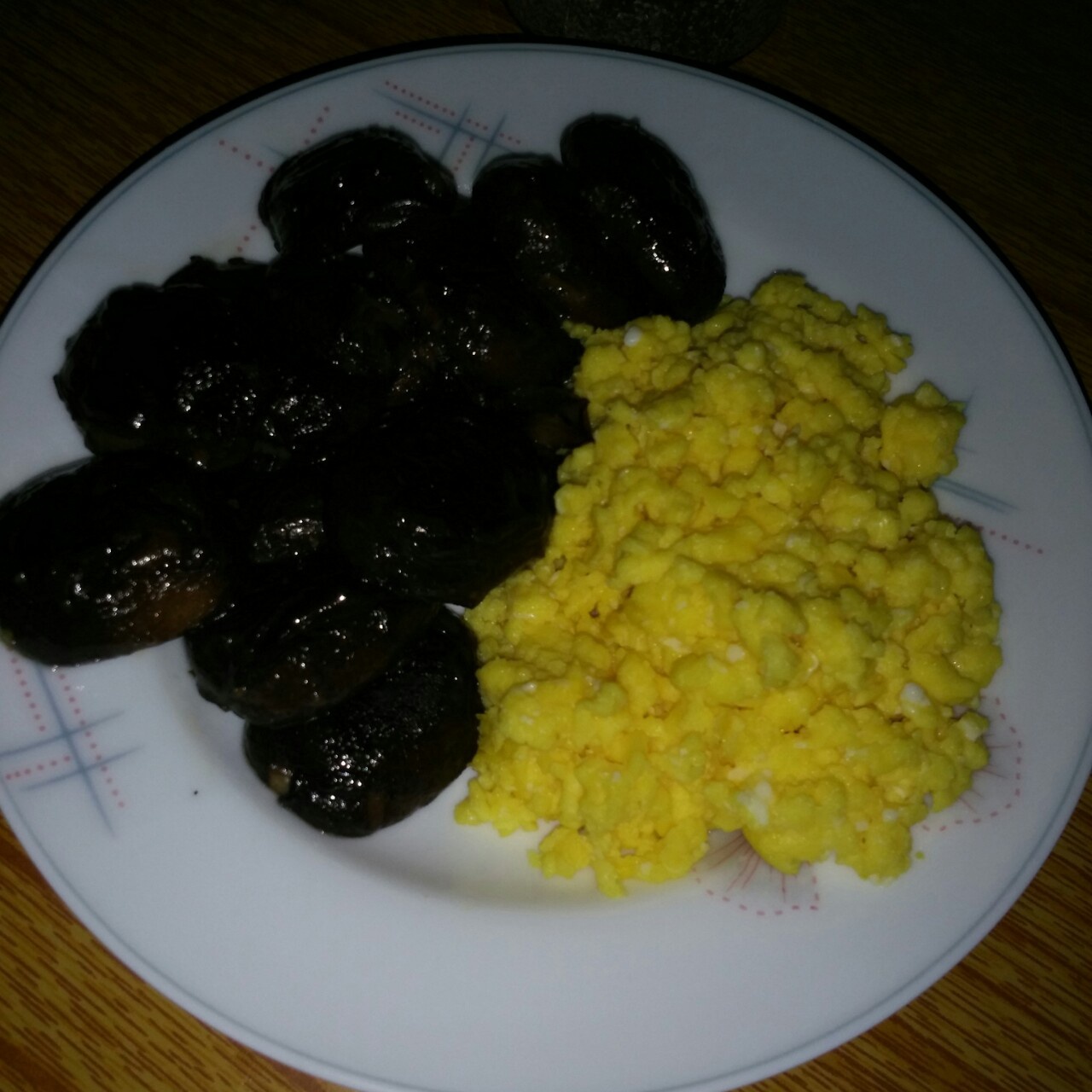 有Scrambled Egg的营养早餐