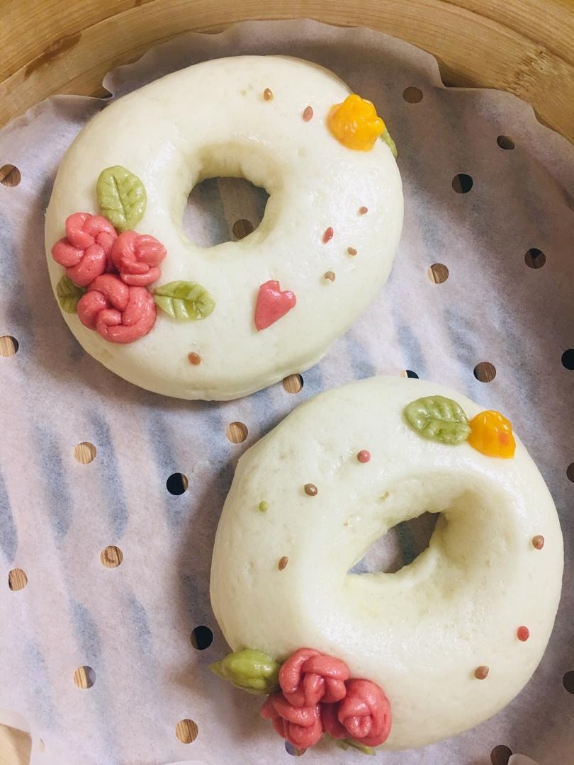 「原创」让你心动的甜甜圈馒头