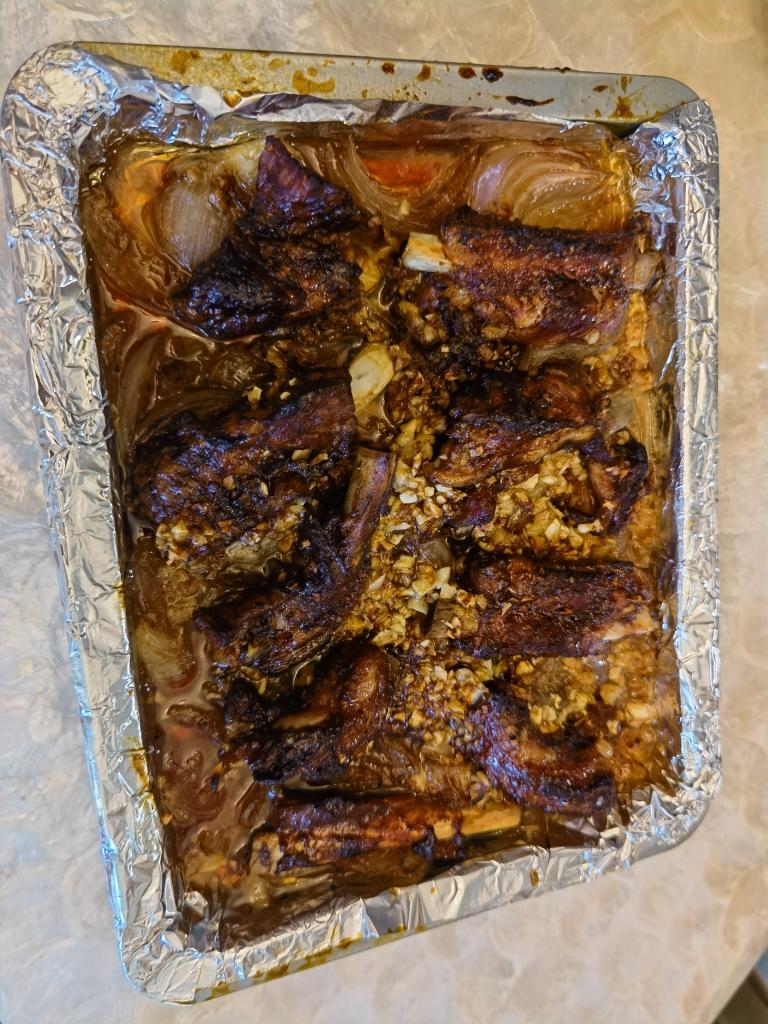 烤猪肋排(伊比利亚黑猪肋排电烤箱版)的做法 步骤20