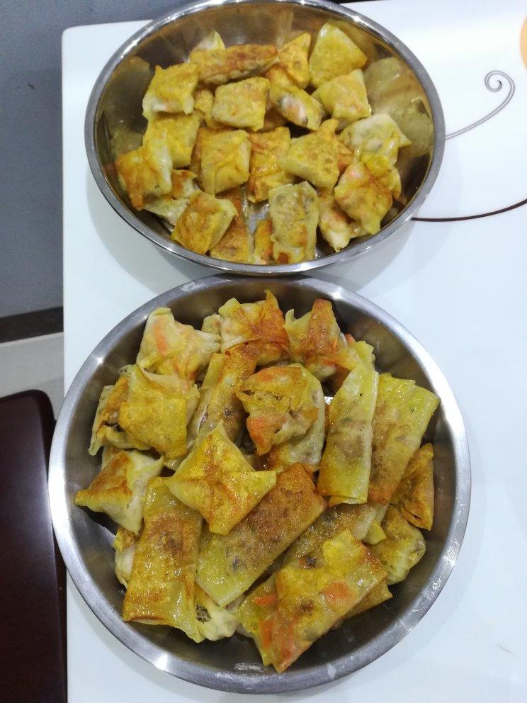 烤包子（市售馄饨皮或饺子皮）