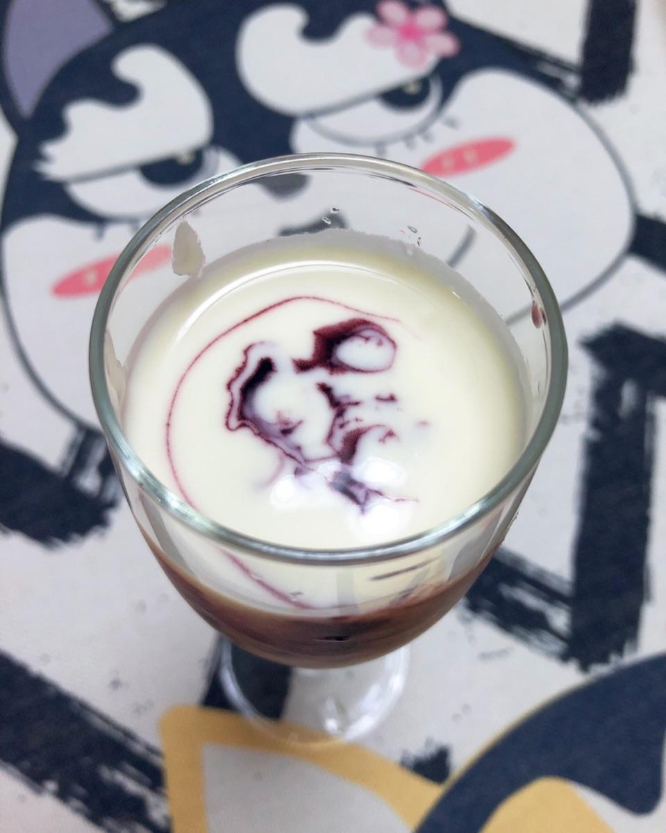 超简单の星空桑葚酸奶