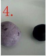 紫薯黑芝麻饼的做法 步骤4