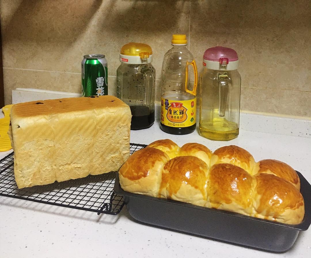 夺命软吐司(๑´ڡ`๑)超软拉丝极速方便的一次发酵吐司
