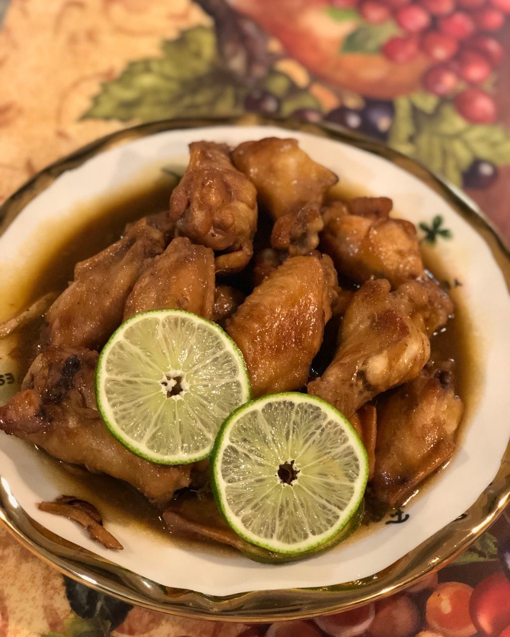 柠檬鸡翼--驰名香港，超简单又好吃