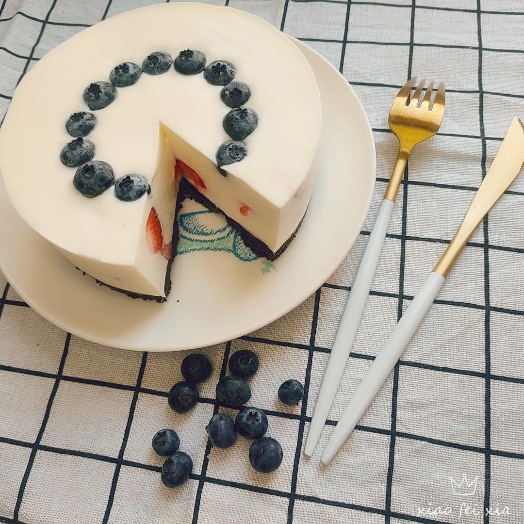 不用烤箱的甜点「酸奶慕斯」