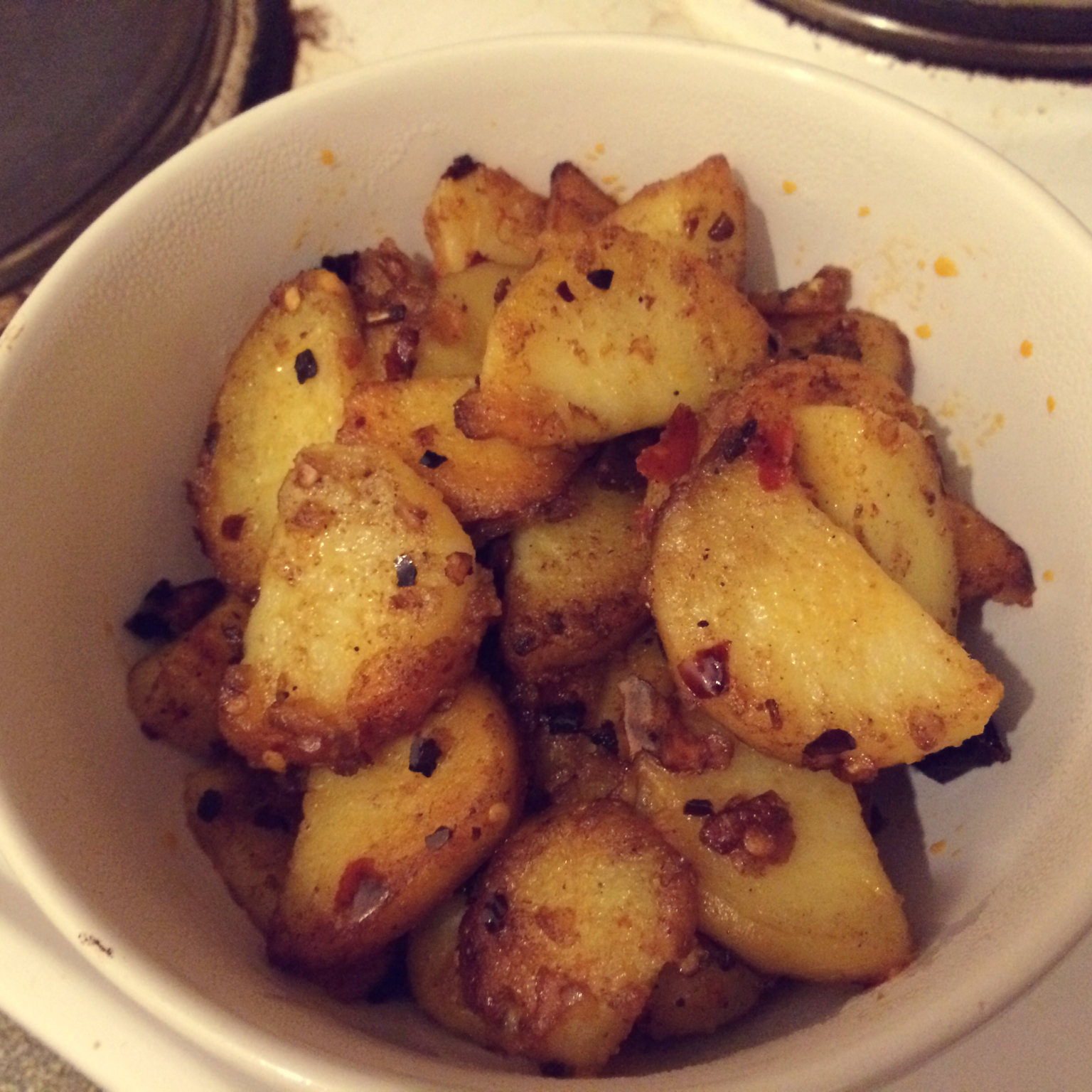 孜然烧烤土豆之无烤箱版